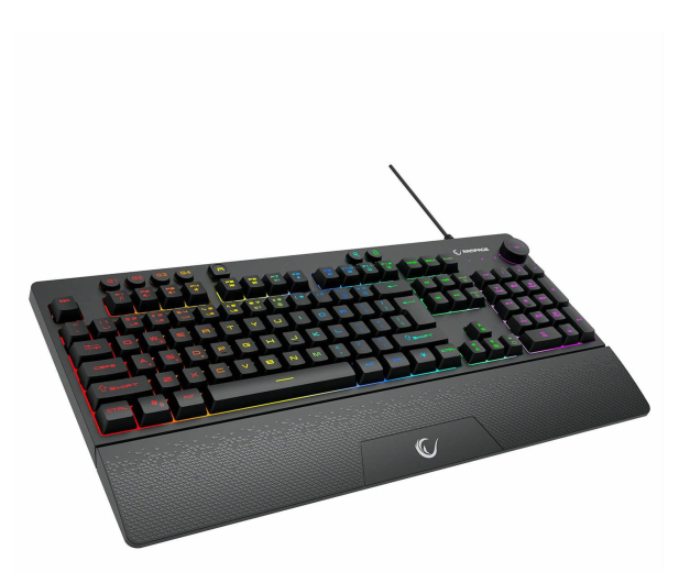 Rampage Simula RGB Makro czarna - 1370734 - zdjęcie 2